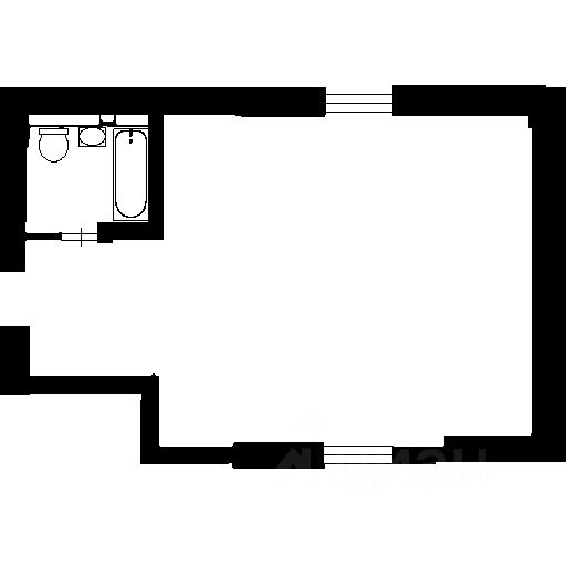 1-к. квартира, 45.6 м², 10/26 эт.