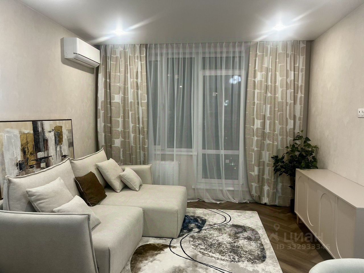2-к. квартира, 56 м², 18/25 эт.