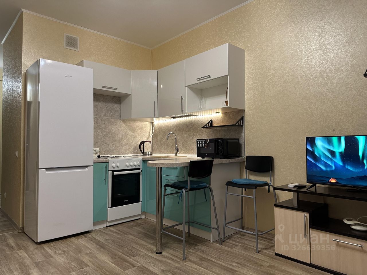 Студия, 22.2 м², 12/25 эт.