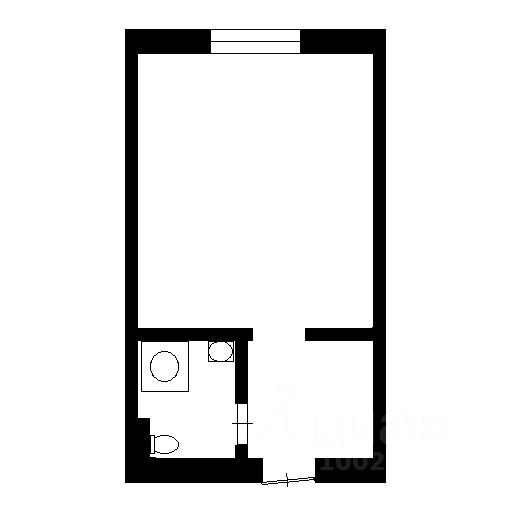 1-к. квартира, 28 м², 1/5 эт.