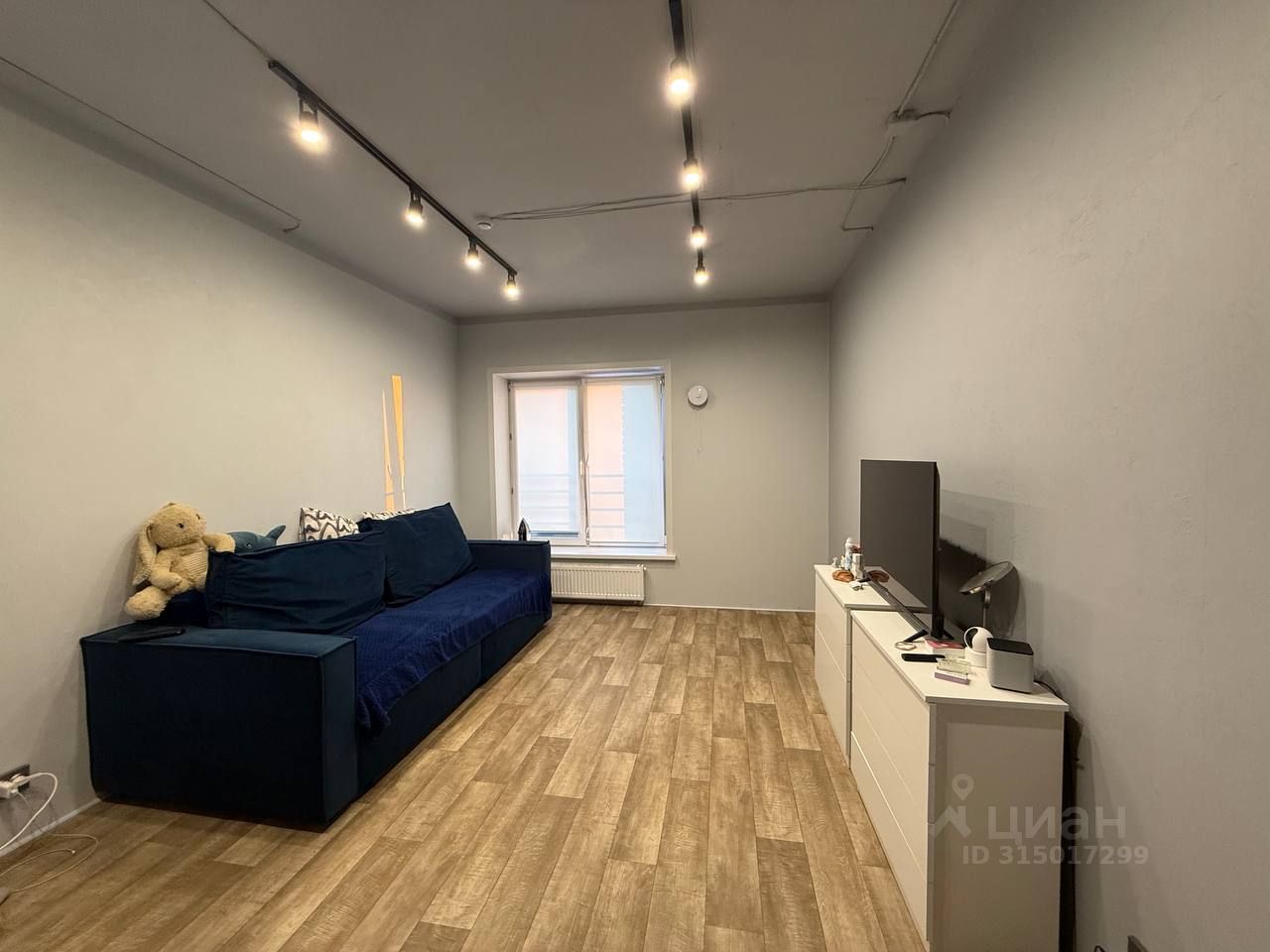 1-к. квартира, 34.2 м², 3/17 эт.
