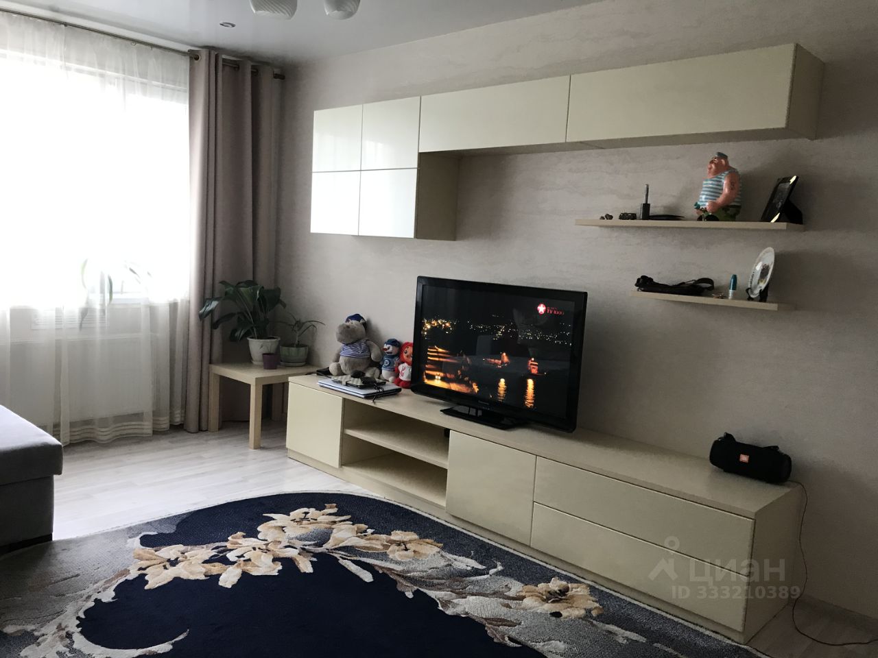 2-к. квартира, 58.3 м², 3/10 эт.