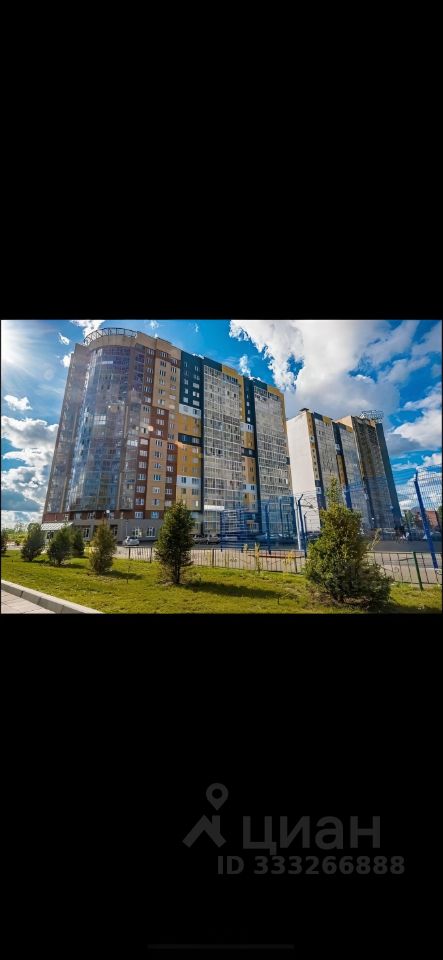 2-к. квартира, 60 м², 6/17 эт.