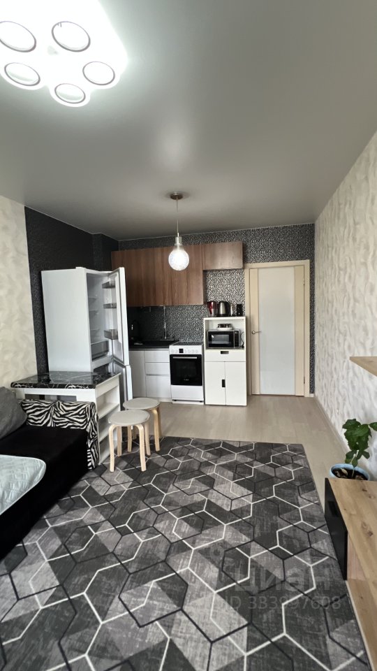2-к. квартира, 45.6 м², 12/18 эт.