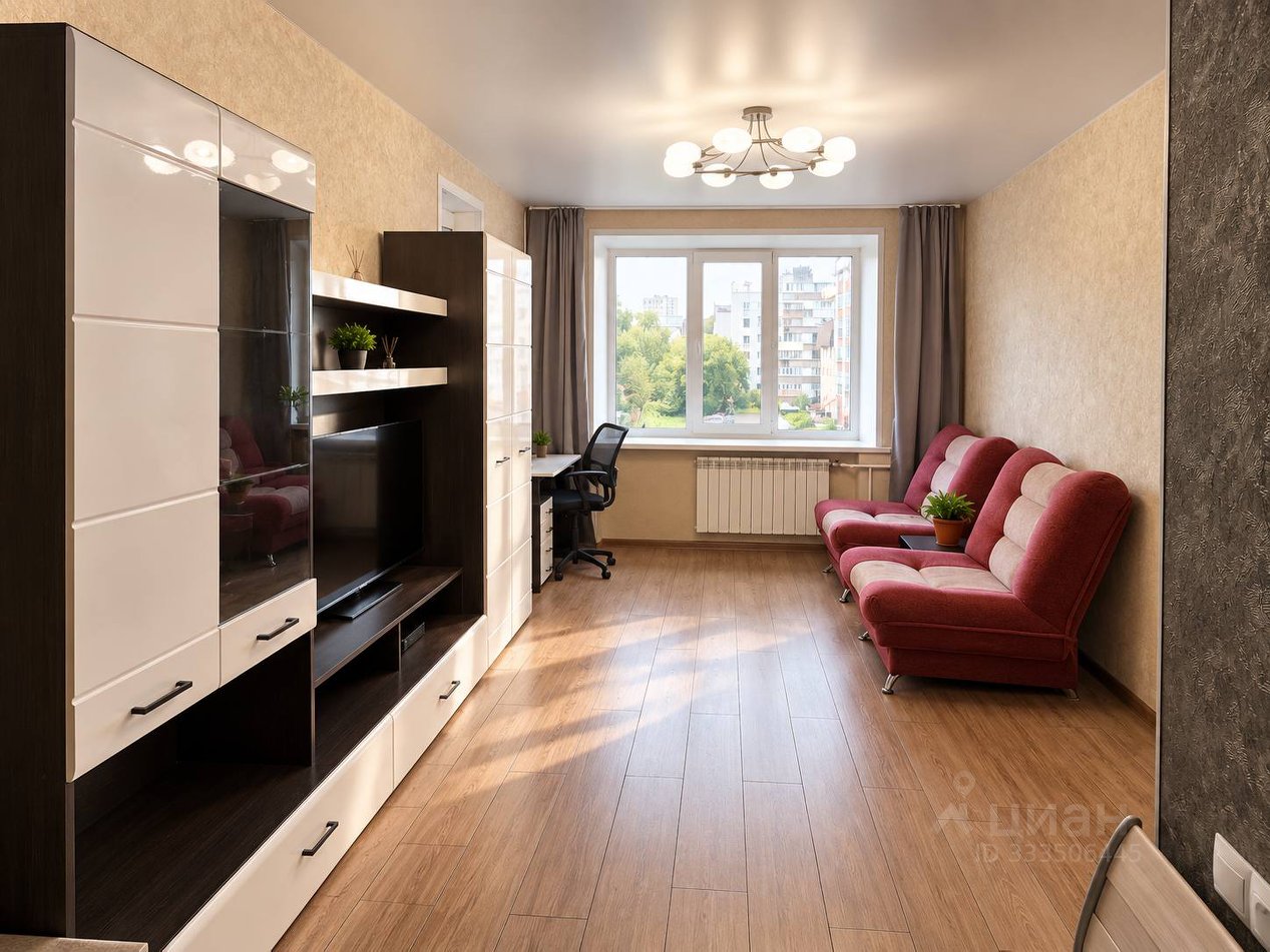 1-к. квартира, 34.2 м², 5/9 эт.