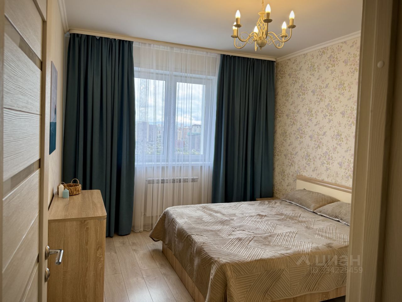 2-к. квартира, 57 м², 22/25 эт.