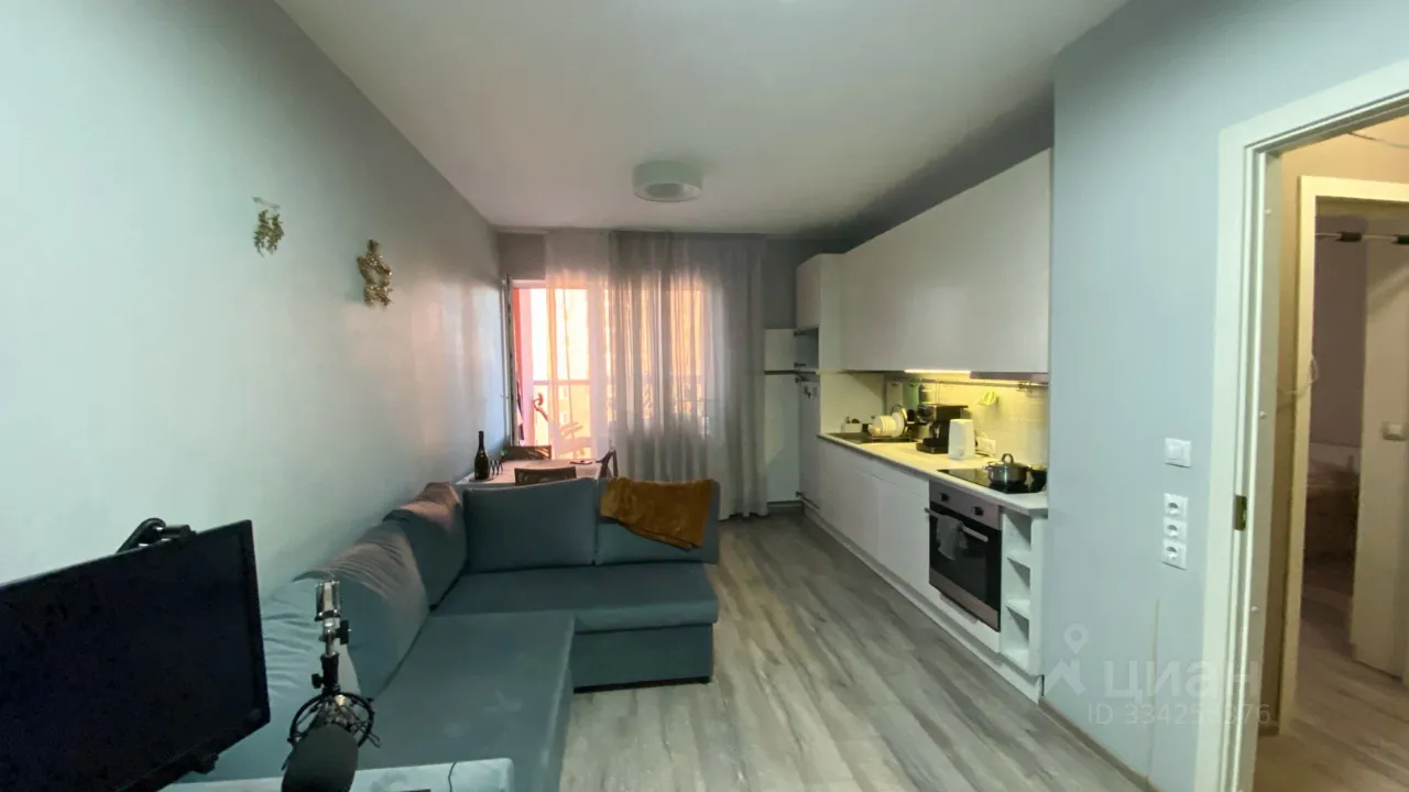 1-к. квартира, 43 м², 8/25 эт.