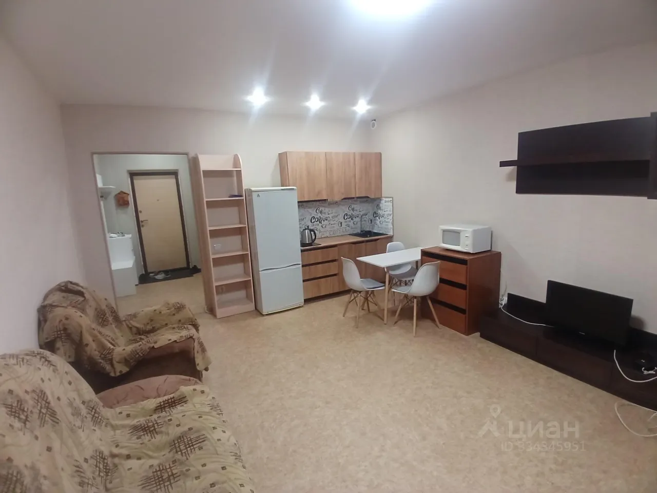 Студия, 32.3 м², 1/18 эт.