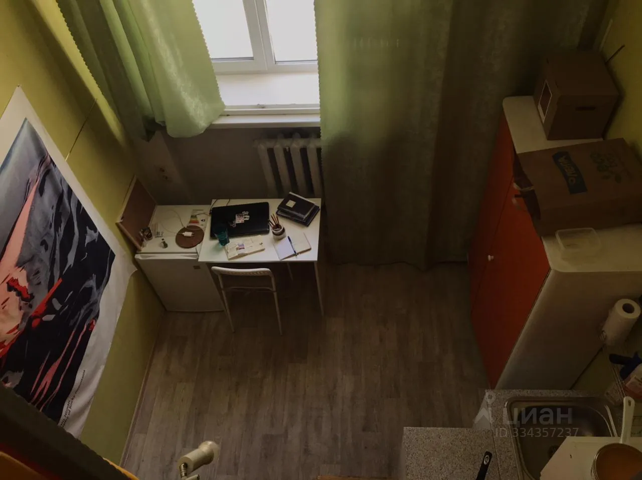 Студия, 17 м², 1/4 эт.