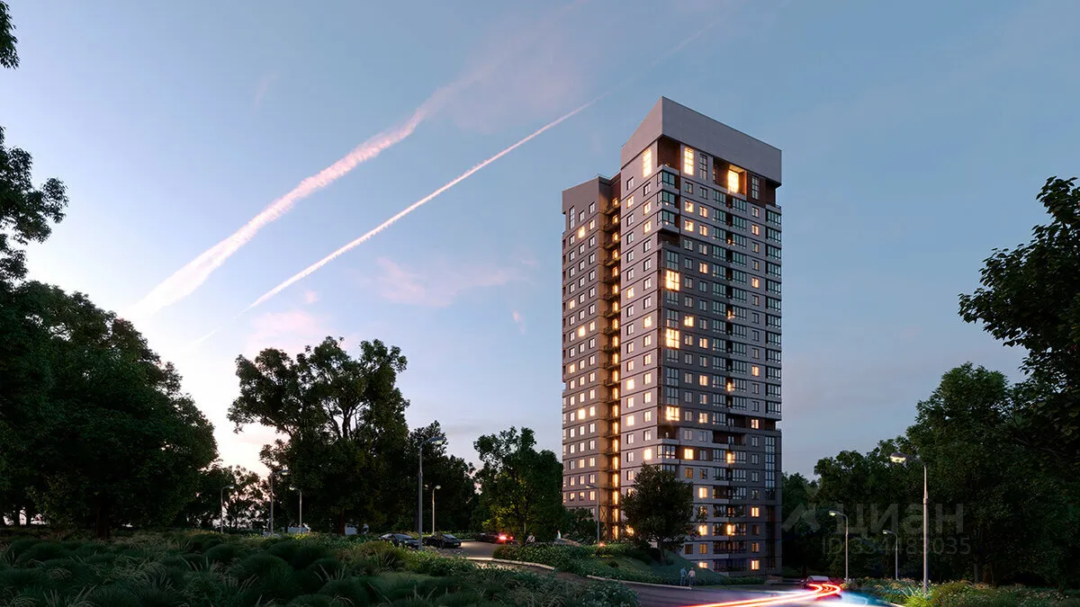 1-к. квартира, 44 м², 15/24 эт.