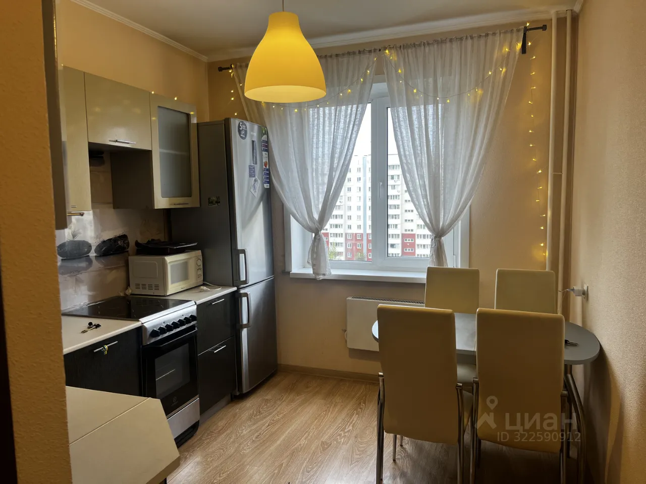 1-к. квартира, 34 м², 4/10 эт.