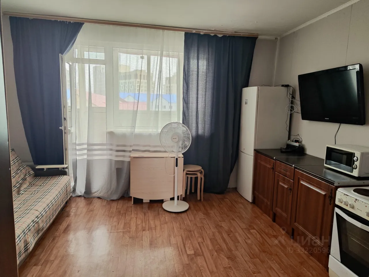 Студия, 38 м², 4/4 эт.