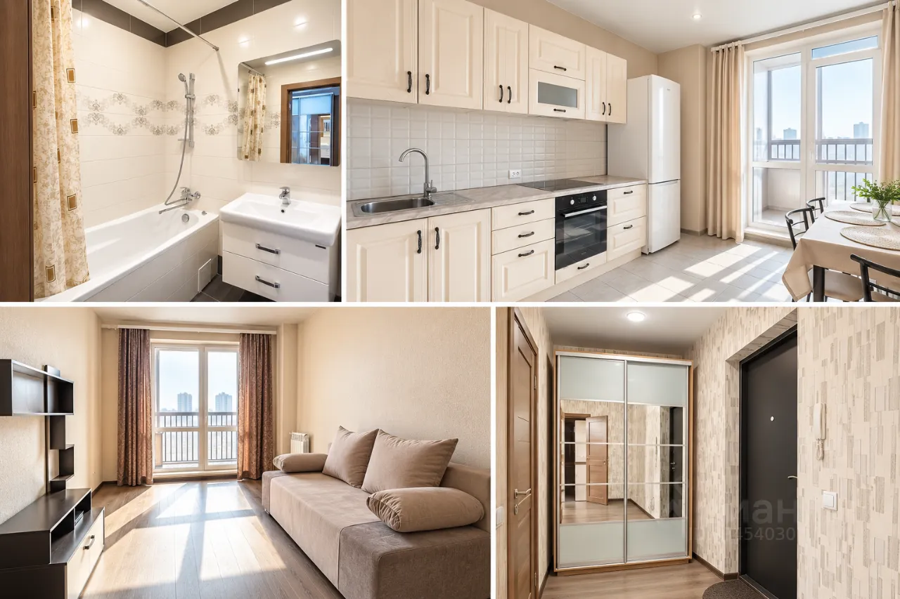 1-к. квартира, 42 м², 3/9 эт.