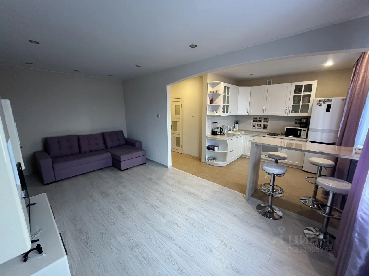 2-к. квартира, 60 м², 2/3 эт.
